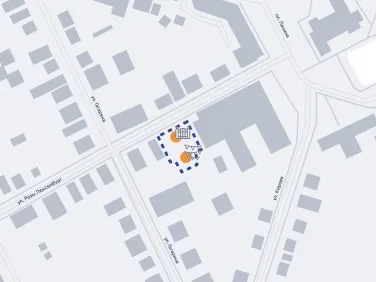 Семенов. Сквер на ул.Розы Люксембург